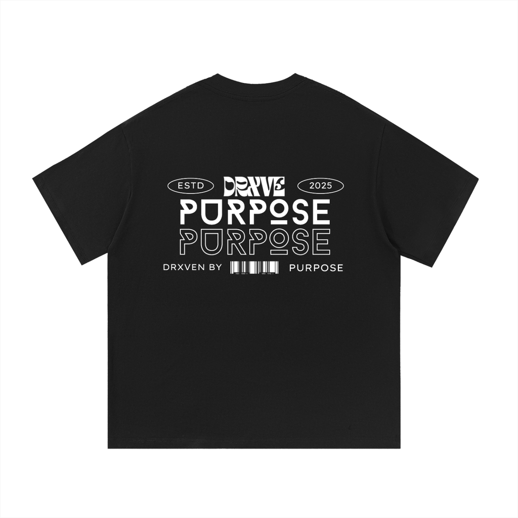 DRXVE (DRXVEN BY PURPOSE) - Essential Cotton T-Shirt