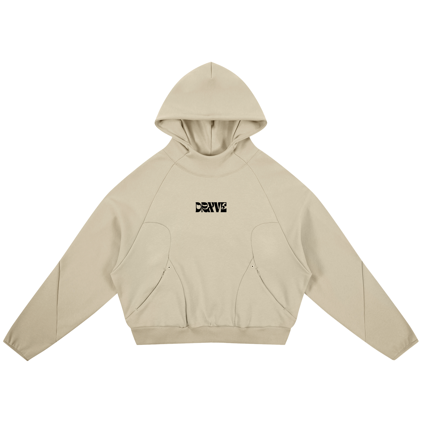 DRXVE - Curved Panel Raglan Hoodie